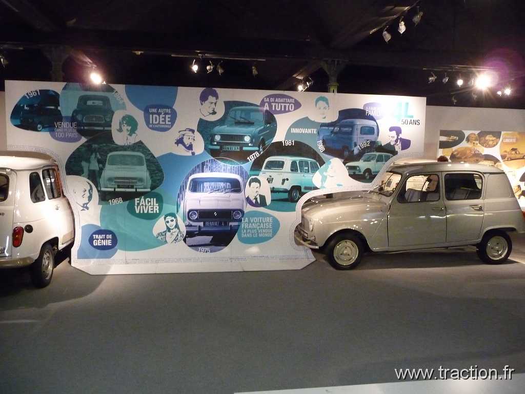 2011_12_Mulhouse (13).jpg - 01/12/2011 - 68051 MULHOUSE CEDEX Citée de l'Automobile - Musée National - Collection Schlumpf - RENAULT 4 - 50 ans déjà !
